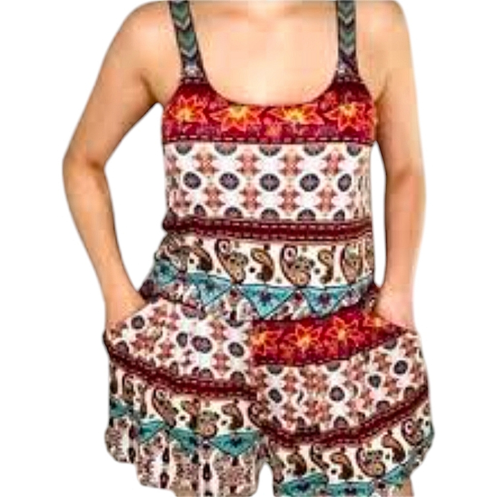 Xhilaration Geo Print Romper S 🌟